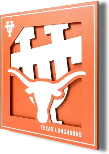 Vista 31 de YouTheFan NCAA Texas A&M Aggies - Arte de pared de la serie de logotipos 3D - 12x12 pulgadas