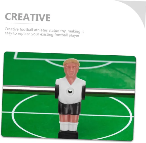 Vista 3 de BESPORTBLE Fútbol de mesa accesorio 10 unids resina jugador de fútbol figuras para futbolín juguete fútbol máquina piezas