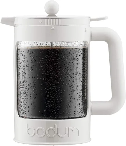 Vista 6 de Bodum Cafetera de infusión fría de 51oz, Negra - Fabricada en Portugal