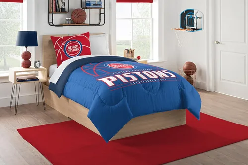 Vista 45 de Northwest NBA Unisex-Adult Comforter and Sham Set Golpe inverso