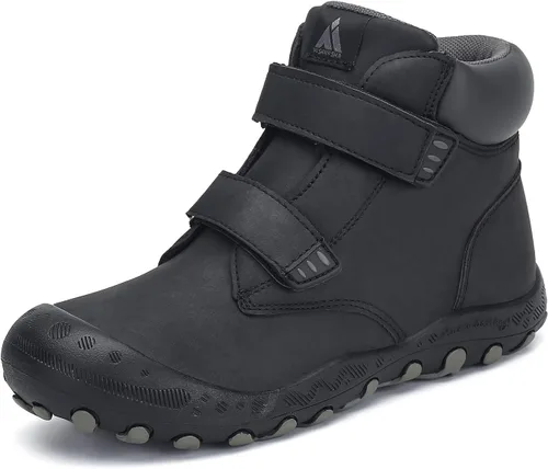 Vista 30 de Mishansha Botas de Senderismo para Niños Pequeños Niñas Niños Zapatos de Senderismo Resistentes al Agua Anti-Colisión Antideslizantes Atléticas
