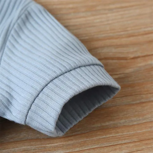 Vista 114 de Mameluco unisex de manga corta para bebé recién nacido, con botones, de una pieza, ropa de color sólido