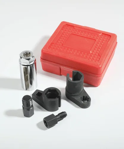 Vista 7 de Zlirfy 5PCS Removedores de Sensores de Oxígeno, Herramienta Removedora de Llave de Vaso para Sensor de Oxígeno Automotriz y Juego de Perseguidor