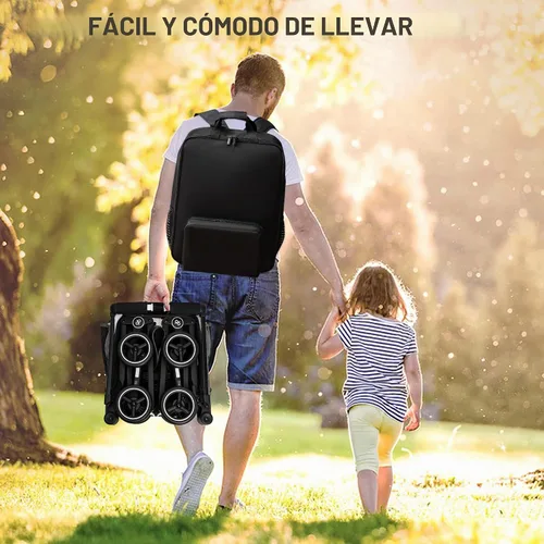 Vista 6 de Bolsa de viaje para cochecito GB Pockit con GB Pockit Air Plus Bolsa de viaje plegable para cochecito de bebé, bolsa de cochecito para avión