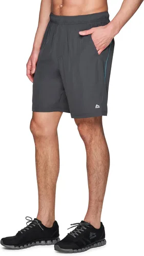 Vista 21 de RBX Active - Pantalones cortos de baloncesto para hombre, 9 pulgadas, elásticos, con bolsillos