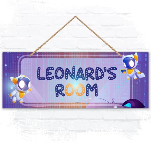 Vista 17 de Letrero personalizado con nombre de niña/niño, letrero decorativo personalizado para dormitorio de niños, tienda de campaña de castillo, Navidad