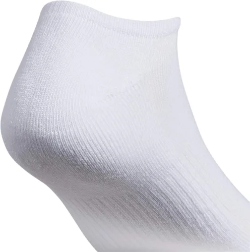 Vista 5 de adidas Men's Athletic Cushioned No Show Socks with Arch Compression for a Secure Fit (6-Pair)
