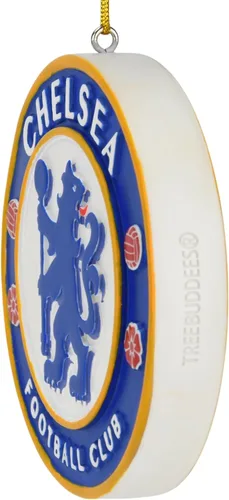 Vista 5 de Tree Buddees x Chelsea F.C. Bauble Oficial del Club de Fútbol Adorno Navideño Edición Limitada - Equipo de Fútbol de la Premier League