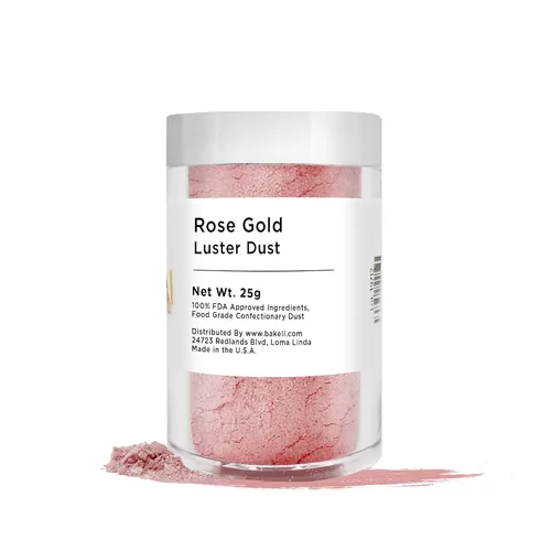 Vista 34 de BAKELL - Polvo colorante Luster Dust comestible Christmas Green, certificado Kosher, pintura y polvo 100 % comestible, de grado alimenticio, pintura