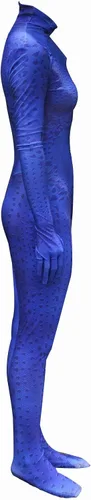 Vista 4 de Disfraz de superhéroe para mujer, conjunto completo de overol Zentai estilo 3D