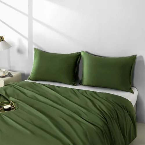 Vista 22 de Paquete de 2 fundas de almohada de microfibra tamaño estándar con cremallera, fundas de almohada color beige, suaves y cómodas, no se encogen Beige
