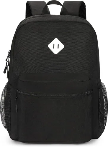 Vista 48 de Mochila para niños pequeños STEAMEDBUN para niños y niñas, mochila escolar para niños pequeños, Negro, 15 pulg., pequeña, Classic