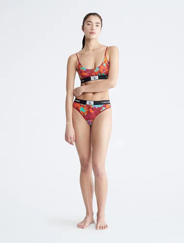 Vista 4 de Calvin Klein Bragas modernas de algodón 1996 para mujer, paquete múltiple