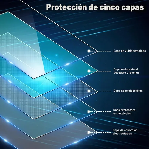 Vista 7 de Paquete de 4 protectores de pantalla de vidrio templado para ASUS