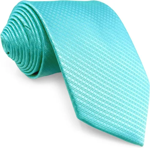 Vista 34 de S&W SHLAX&WING Conjunto de corbata de color sólido y pañuelo de bolsillo para hombre