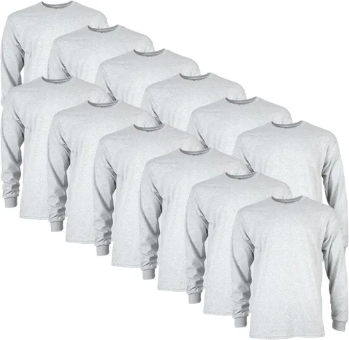 Vista 80 de Gildan - Camiseta de manga larga de algodón ultra estilo G2400 para adultos, paquete múltiple