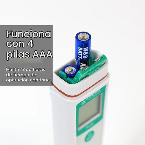Vista 5 de APERA INSTRUMENTS AI209-T Value Series PH20 Kit combinado de probador de pH que incluye el juego de mantenimiento y un soporte de solución CalPod