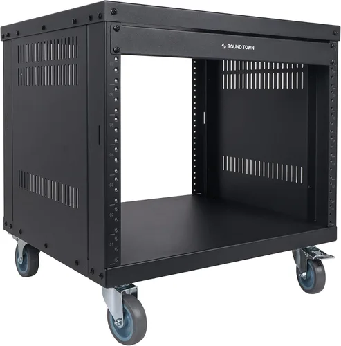Vista 10 de Sound Town Puertas para rack de servidores, para rack de servidores STRK-M8U (STRK-DS8U)
