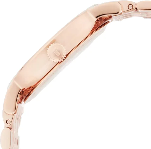 Vista 3 de Reloj Tissot T1092103303100 de acero inoxidable con esfera plateada