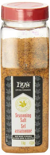Vista 8 de Hy's Sal sazonada, sin Msg, 2.2 lbs/2.2 libras, (paquete de 2) (importado de Canadá)