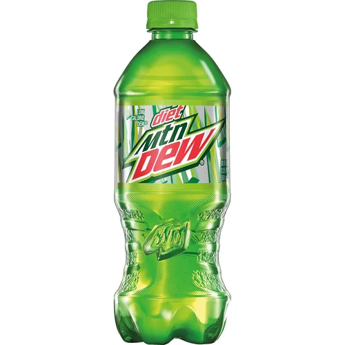 Vista 6 de Diet Mountain Dew, botellas de 12 onzas líquidas, paquete de 8