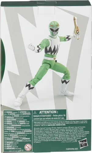 Vista 3 de Power Rangers Lightning Collection Lost Galaxy - Figura coleccionable y accesorios de 5.9 in, color verde Ranger