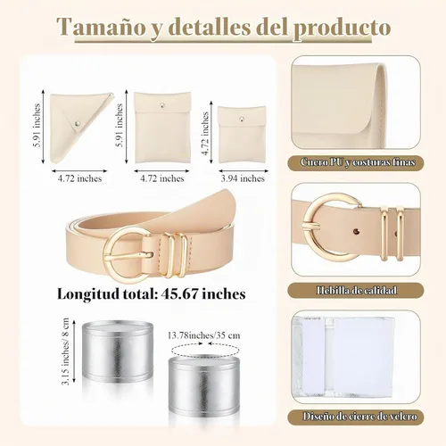 Vista 2 de Coume 6 accesorios de disfraz de Halloween para mujer