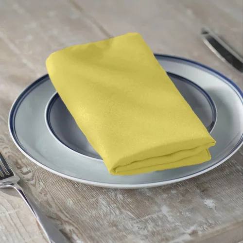 Vista 104 de LA Linen Paquete de 10 servilletas de popelina de poli, servilletas de tela suave, servilletas lavables y reutilizables, servilletas de mesa