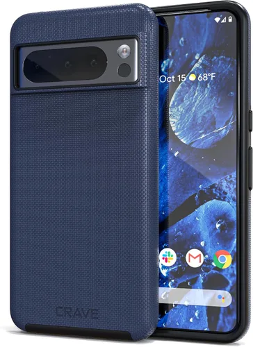 Vista 31 de Crave Dual Guard para Google Pixel 6 Pro, funda de doble capa de protección contra golpes para Google Pixel 6 Pro - Aguamarina