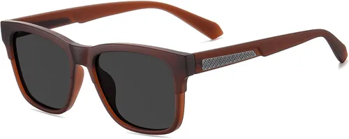 Vista 7 de Cyxus 2024 Polarized Rectangular Sunglasses Men Square UV Protection Fashion TR Frame Male Shades 1001N34
