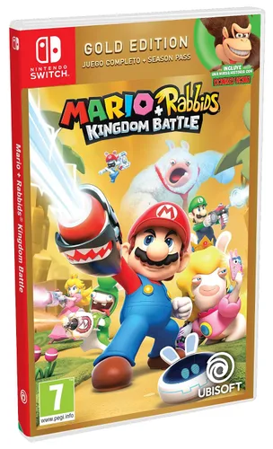 Vista 3 de Mario Rabbids Kingdom Battle - Gold Edition - Nintendo Switch video game (Non-US Version)