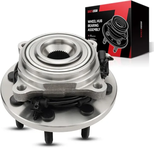 Vista 96 de Torchbeam 515081 4WD Cojinete de rueda delantera y montaje de cubo de repuesto para Ford F-250 Super Duty 2005-2010, Ford F-350 Super Duty 2005-2010