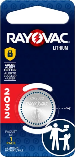 Vista 8 de Rayovac Baterías de celda de moneda de litio tamaño 2032 3V, 1 paquete cycling-electronics-accessories