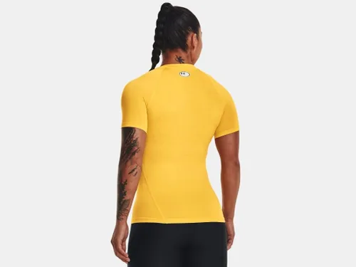 Vista 3 de Under Armour Camiseta de compresión HeatGear de manga corta para mujer