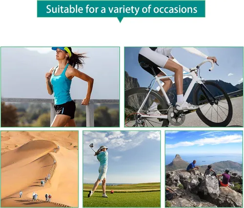 Vista 5 de Cosmos Cooling Arm Sleeves Sun Sleeves UV Protection Arm Covers for Bike Cycling Running Hiking Driving Golf Outdoor Sports