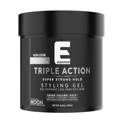 Vista 9 de E Elegance Earth Fragrance Gel para el cabello de triple acción para hombres y mujeres - Sujeción súper fuerte, volumen extremo y brillo de larga