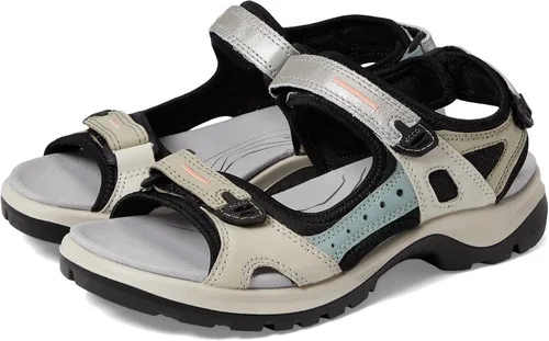 Vista 31 de ECCO Yucatan, sandalia deportiva para mujer Aire/Nubuck azul polvoriento