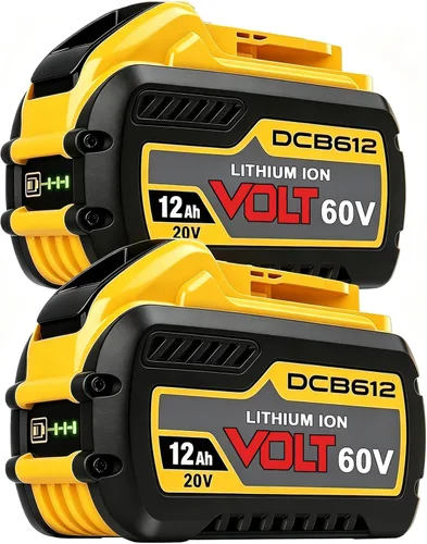 Vista 9 de Reemplazo de 60 V 15000 mAh para batería Dewalt 20V/60V MAX DCB606 DCB609 DCB612 DCB200 DCB206, compatible con sierras sopladoras inalámbricas