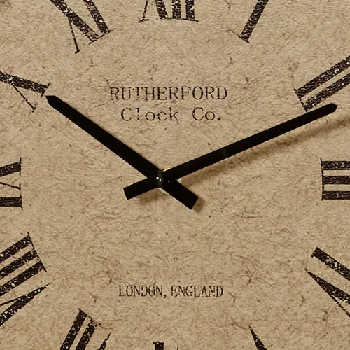 Vista 5 de Touch of Class Dixon Leaf - Reloj de pared (bronce/dorado)