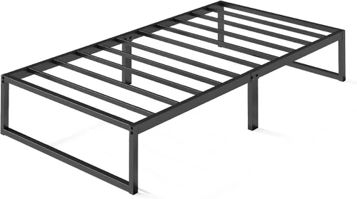 Vista 10 de Zinus Plataforma de cama/Base de colchón de 12 pulgadas, no necesita sommier/soporte de rejilla de metal, cama doble