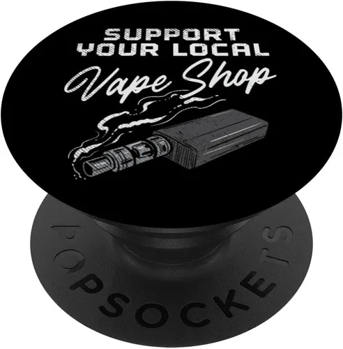 Vista 6 de Support Your Local Vape Shop PopSockets MagSafe PopGrip para iPhone