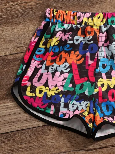 Vista 4 de Verdusa Camiseta de malla de 3 piezas con dobladillo alto y bajo para niña