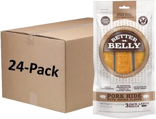 Vista 18 de Better Belly Originals - Rollo grande, golosinas para perros altamente
