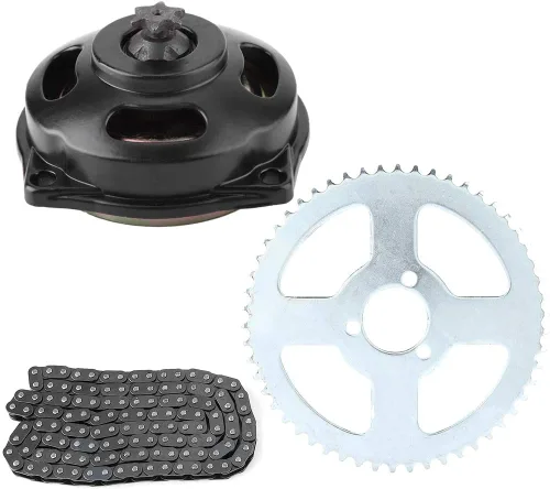 Vista 7 de Sistema de transmisión T8F Kette cadena con piñón trasero 6T para mini motocicleta de 47cc 49cc