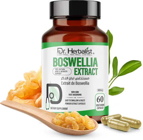 Vista 15 de Dr. HERBALIST Berberina Cápsulas 500 mg, Berberis Aristata Extracto de agracejo indio con alcaloide de berberina, para azúcar en la sangre ya