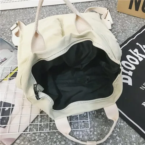 Vista 8 de KARRESLY Mochila vintage para mujer, mochila de lona casual para hombre, Marrón