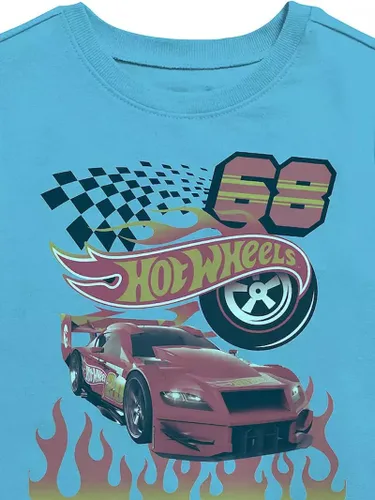 Vista 3 de Hot Wheels - Camiseta gráfica para niños pequeños