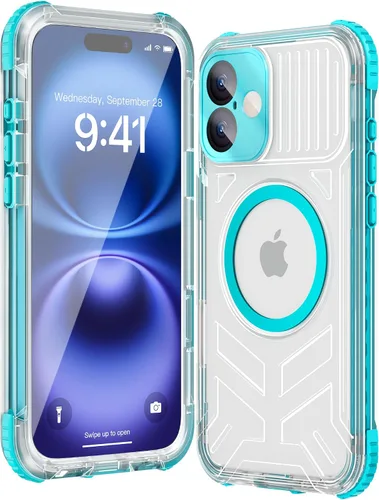 Vista 53 de WIFORT Funda impermeable para iPhone 15, [IP68 bajo el agua a prueba de polvo] [pantalla integrada] [15 pies a prueba de golpes militar], cubierta