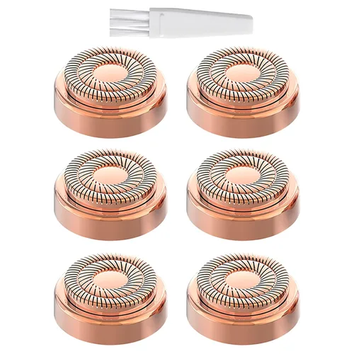 Vista 8 de tuokiy Cabezales de repuesto para removedor de cabello Flawless Gen 2 Dorado