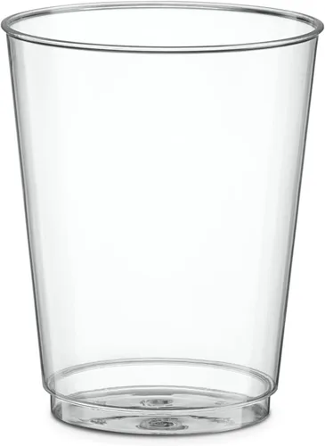 Vista 6 de PLASTICPRO Vasos de plástico desechables (transparente, 50)
